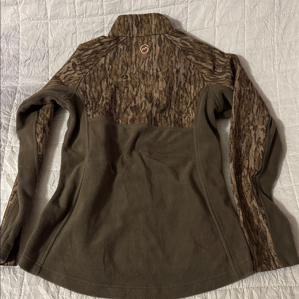 Magellan Outdoors Camo Fleece Jacket Full Zip M - Picture 4 of 4
